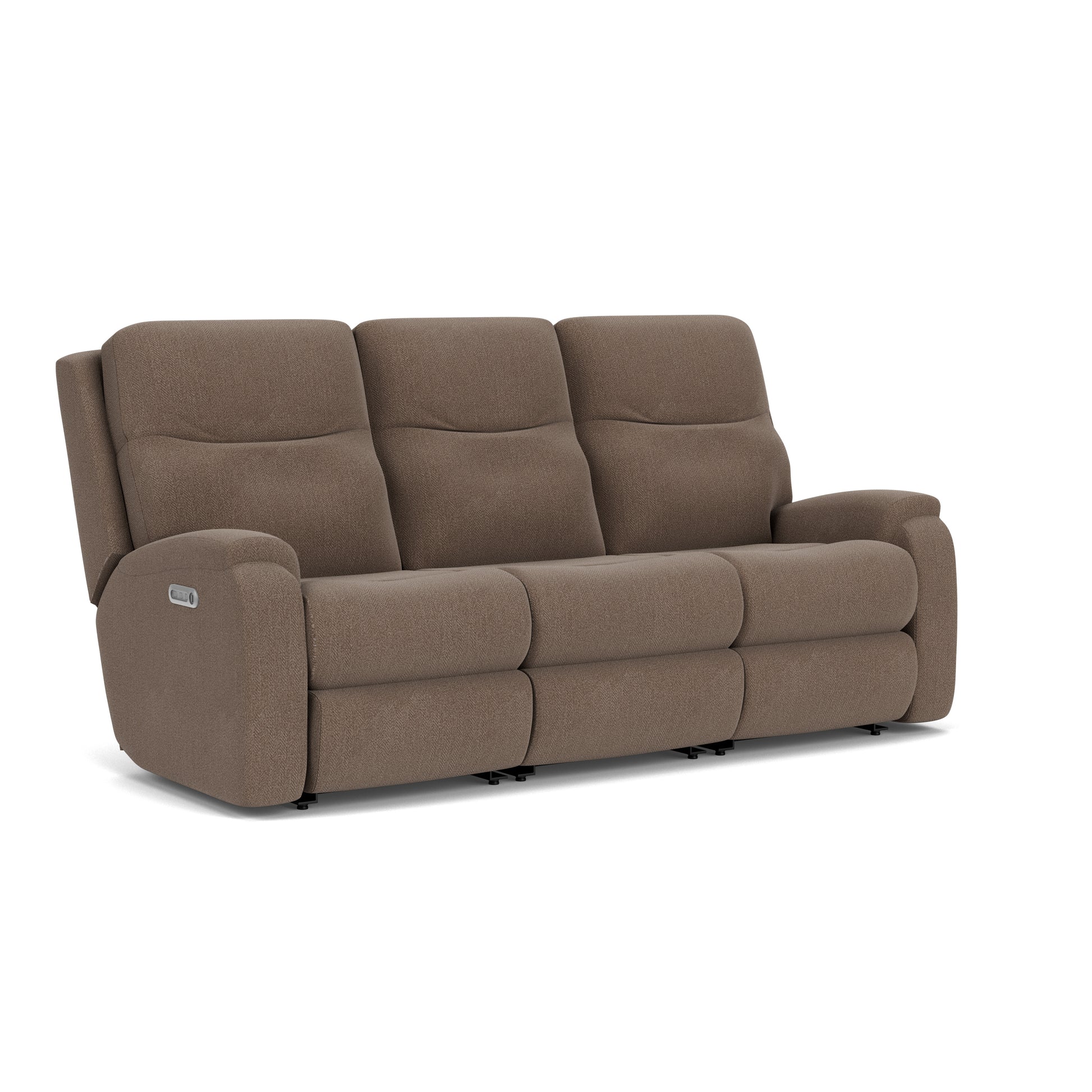Flexsteel Penn Power Reclining Sofa with Power Headrests & Lumbar
