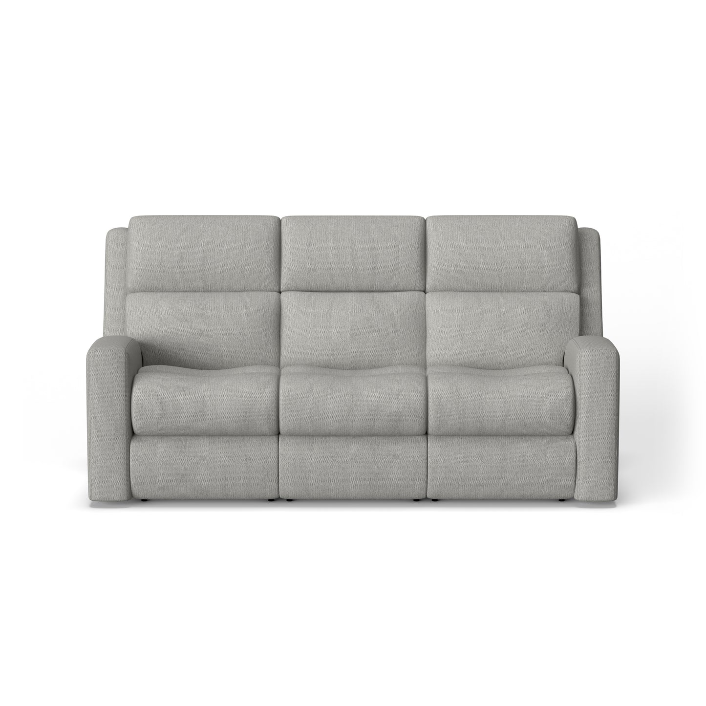 Flexsteel Score Power Reclining Sofa with Power Headrests & Lumbar