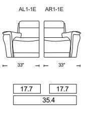 70693 Power Reclining Loveseat