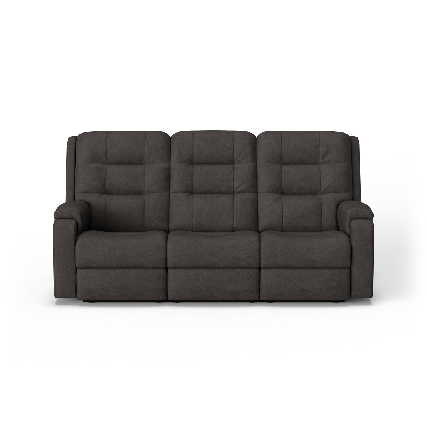 Flexsteel Arlo Power Reclining Sofa with Power Headrests & Lumbar
