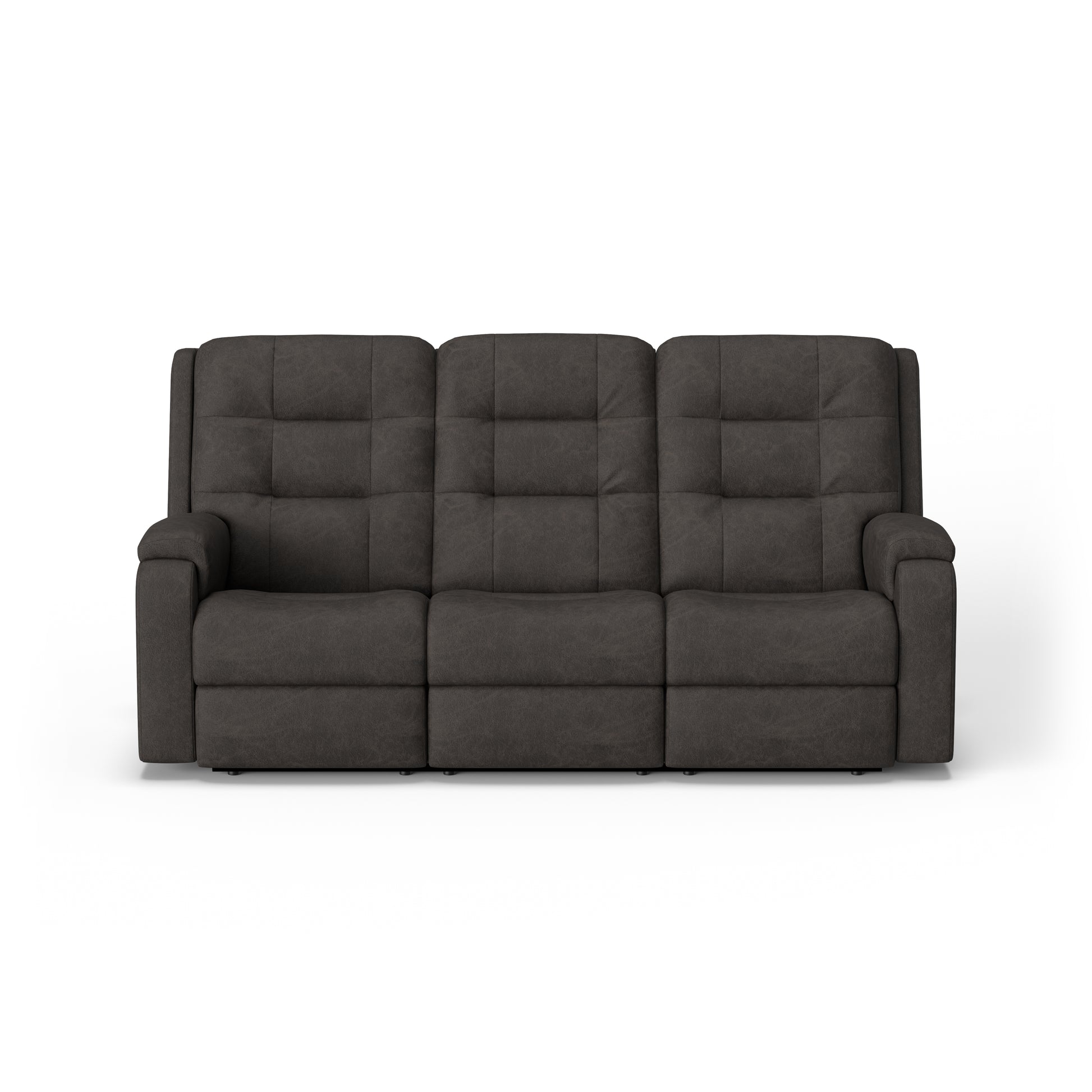 Flexsteel Arlo Power Reclining Sofa with Power Headrests & Lumbar
