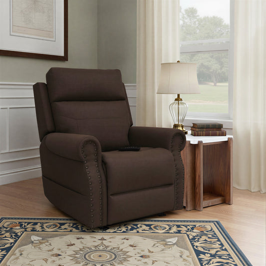 Flexsteel Rivo Power Lift Recliner w/ Power Headrest & Lumbar