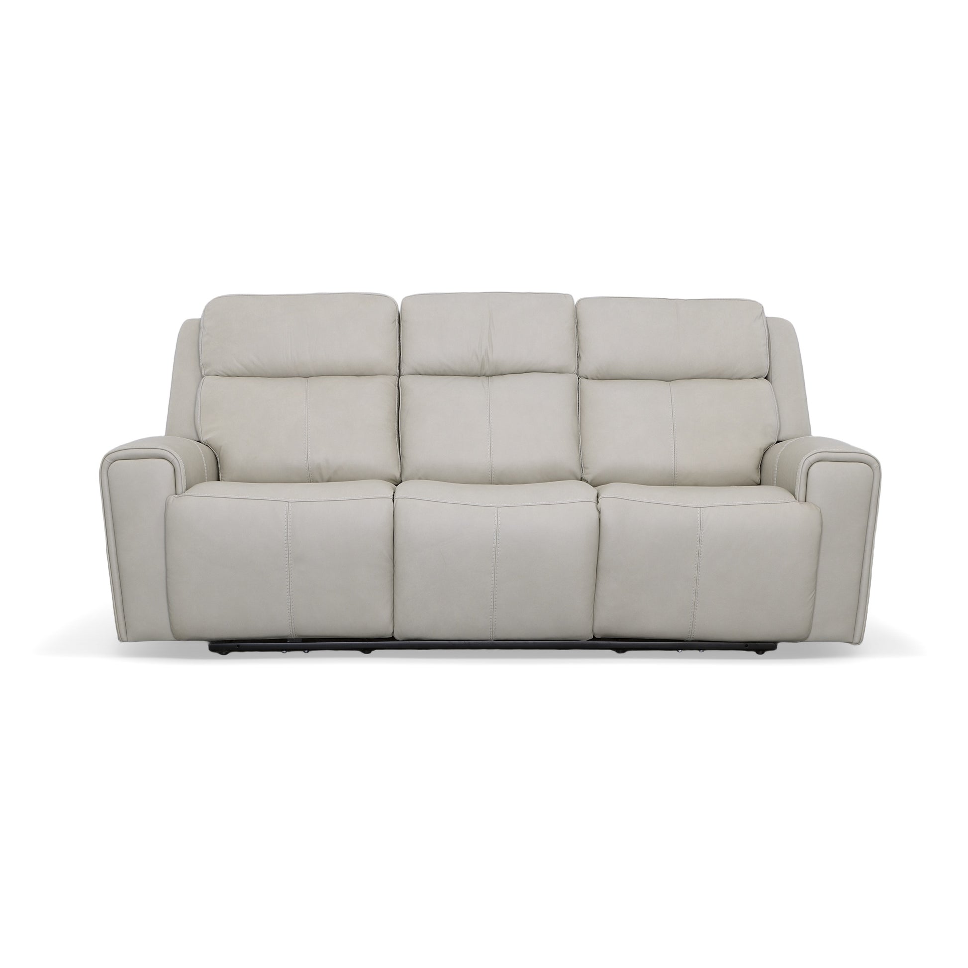 Flexsteel Barnett Power Reclining Sofa with Power Headrests & Lumbar