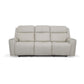 Flexsteel Barnett Power Reclining Sofa with Power Headrests & Lumbar