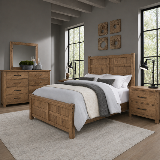 Dovetail Board & Batten Bed Set