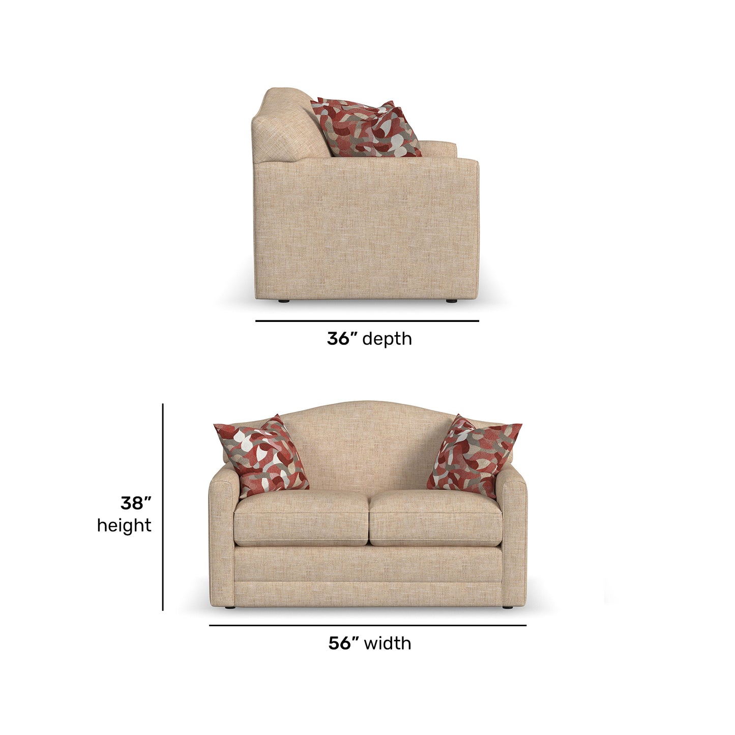 Flexsteel Aggie Loveseat