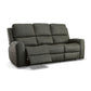Flexsteel Linden Power Reclining Sofa with Power Headrests & Lumbar