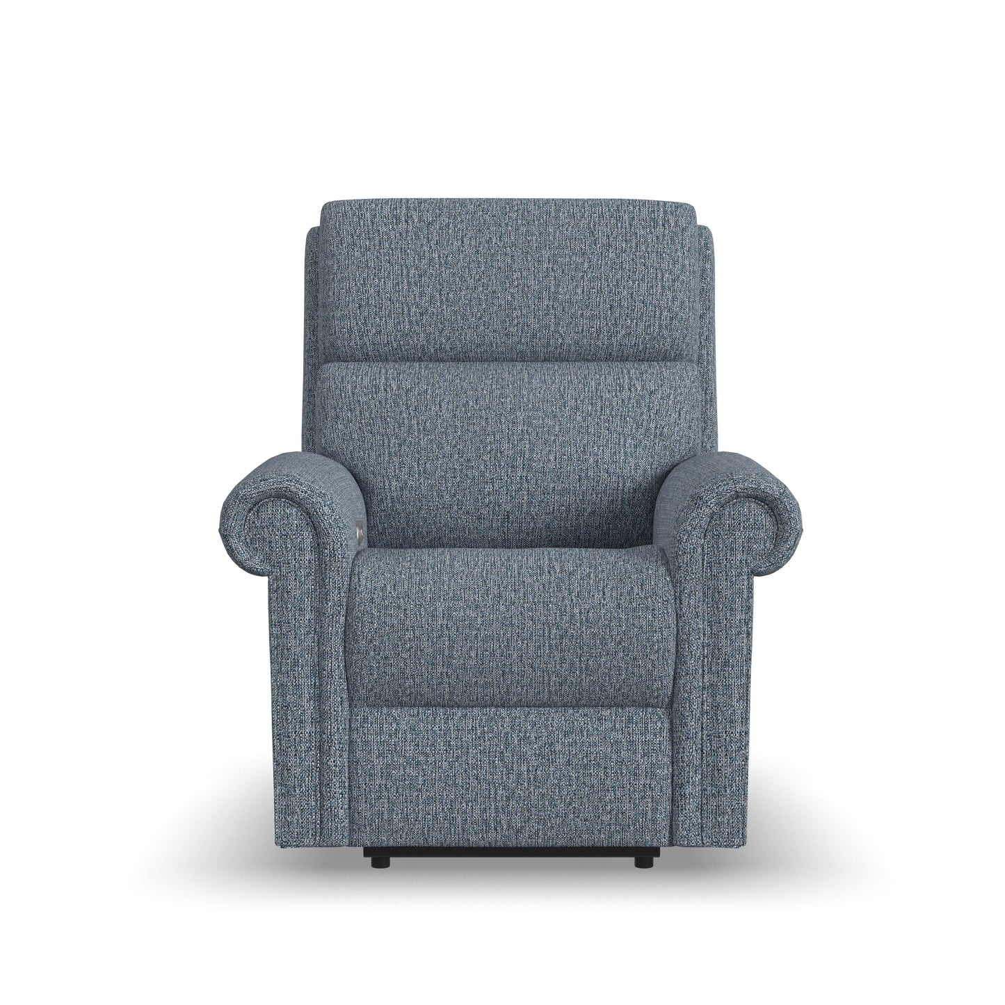 Flexsteel Bernard Power Recliner with Power Headrest & Lumbar