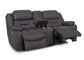 Decker Reclining Loveseat with Console