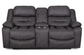 Decker Reclining Loveseat with Console