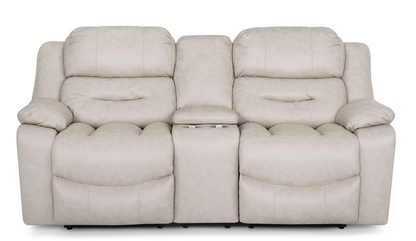 Decker Reclining Loveseat with Console