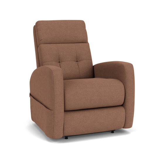 Flexsteel Charlotte Power Recliner with Power Headrest & Lumbar