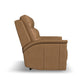 Flexsteel Ranger Power Reclining Loveseat with Power Headrest, Lumbar, Heat & Massage