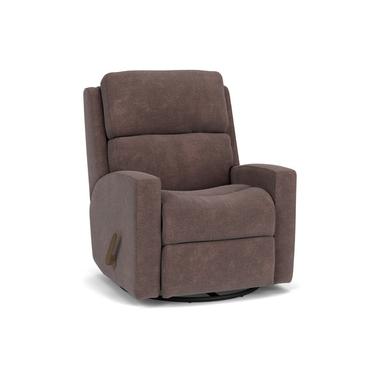 Catalina Swivel Gliding Recliner - Ash