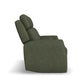 Flexsteel Felix Power Reclining Loveseat with Console, Power Headrest, Lumbar, Heat & Massage