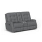 Flexsteel Devon Power Reclining Loveseat with Console