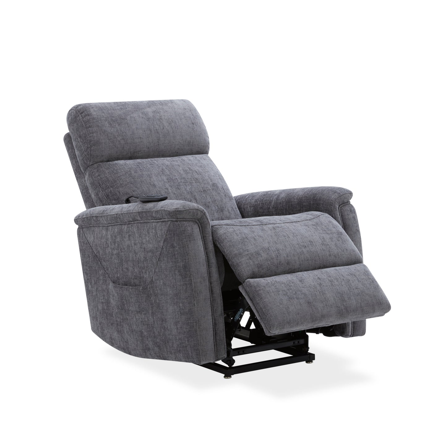 Flexsteel Luma Petite Petite Power Lift Recliner with Power Headrest, Lumbar, Heat & Massage