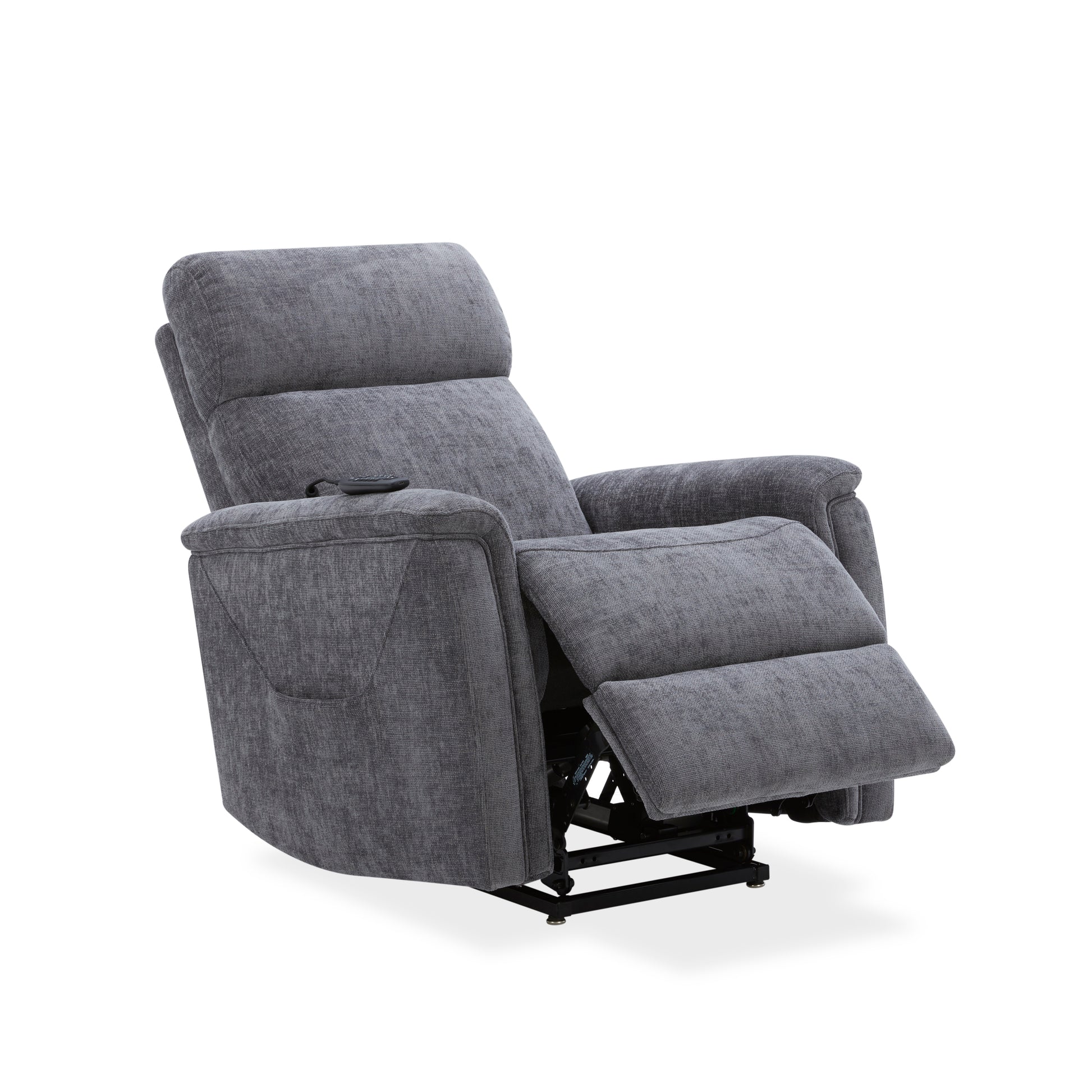 Flexsteel Luma Petite Petite Power Lift Recliner with Power Headrest, Lumbar, Heat & Massage