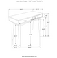 Bradenton 1 Drawer Writing Desk
