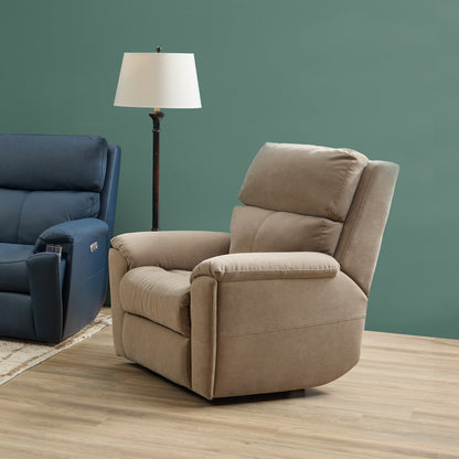 Flexsteel Porter Power Recliner with Power Headrest & Lumbar