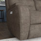 Flexsteel Strait Power Reclining Sofa with Power Headrests