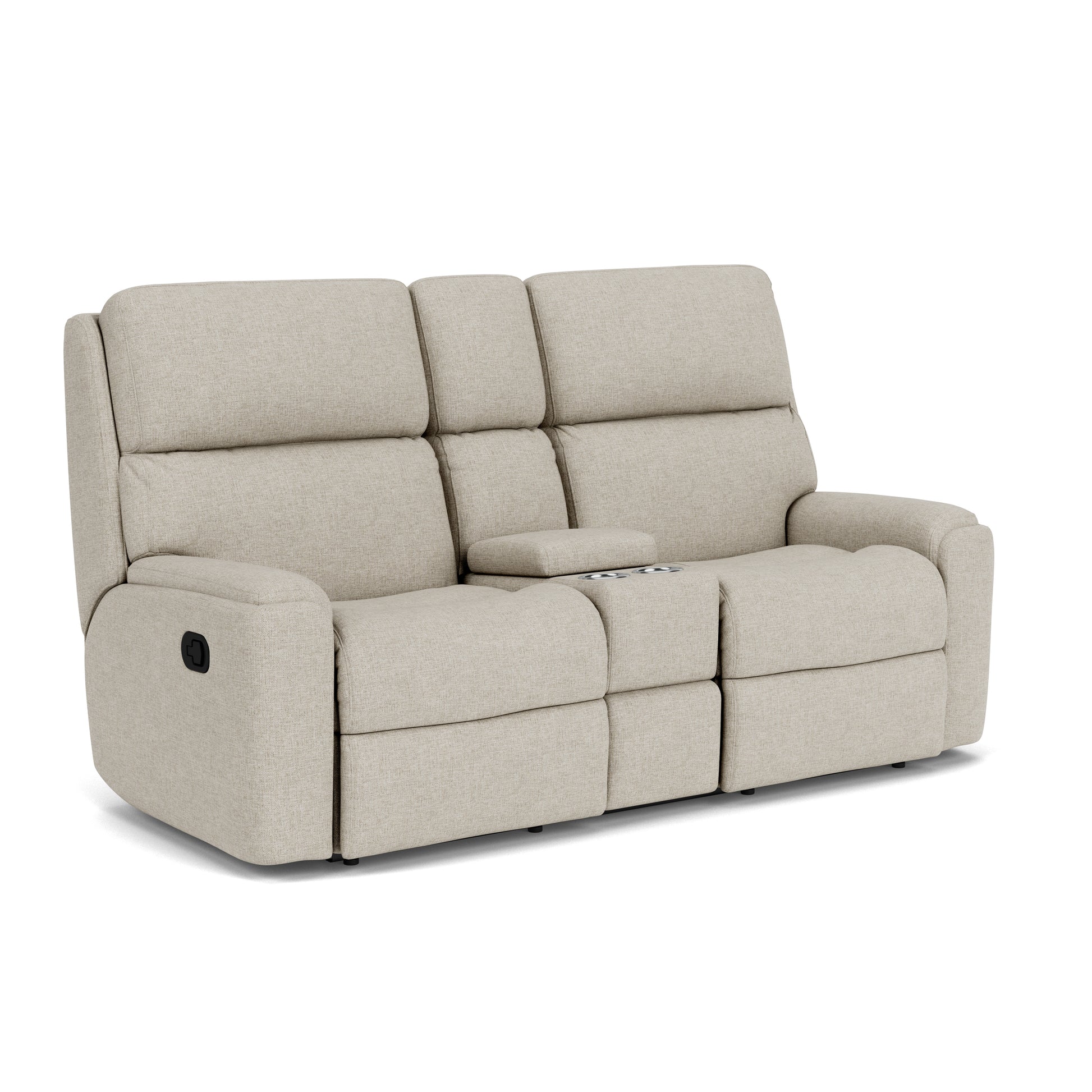 Flexsteel Rio Reclining Loveseat with Console