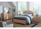 Tide & Timber Pencil Poster Bed with Footboard Storage
