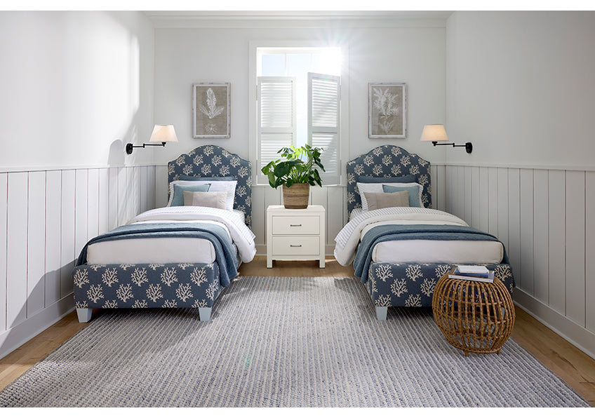 Tide & Timber 2 Drawer Nightstand