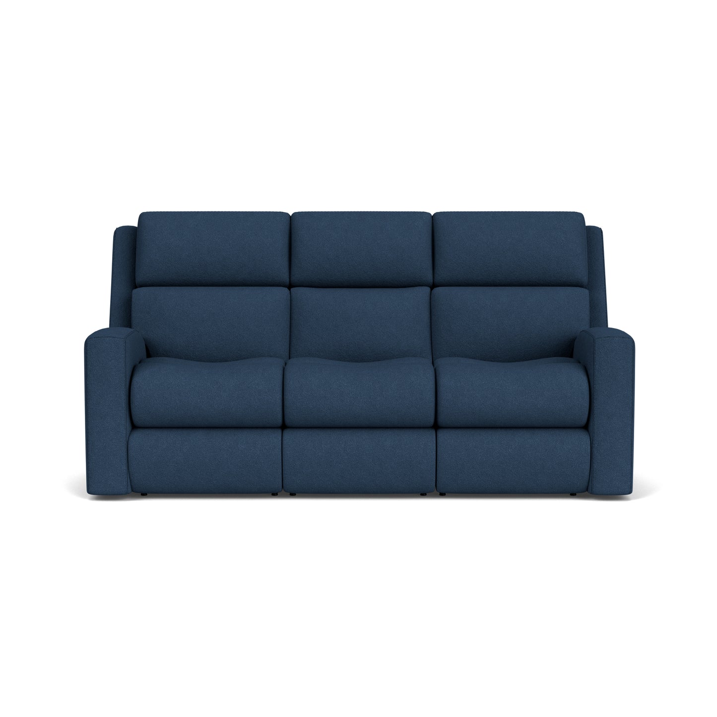 Flexsteel Score Power Reclining Sofa with Power Headrests & Lumbar