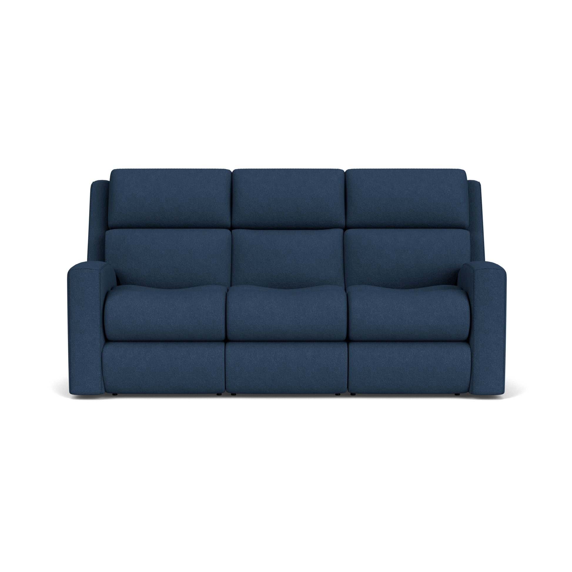Flexsteel Score Power Reclining Sofa with Power Headrests & Lumbar