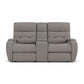Flexsteel Strait Power Recliner with Power Headrest & Lumbar