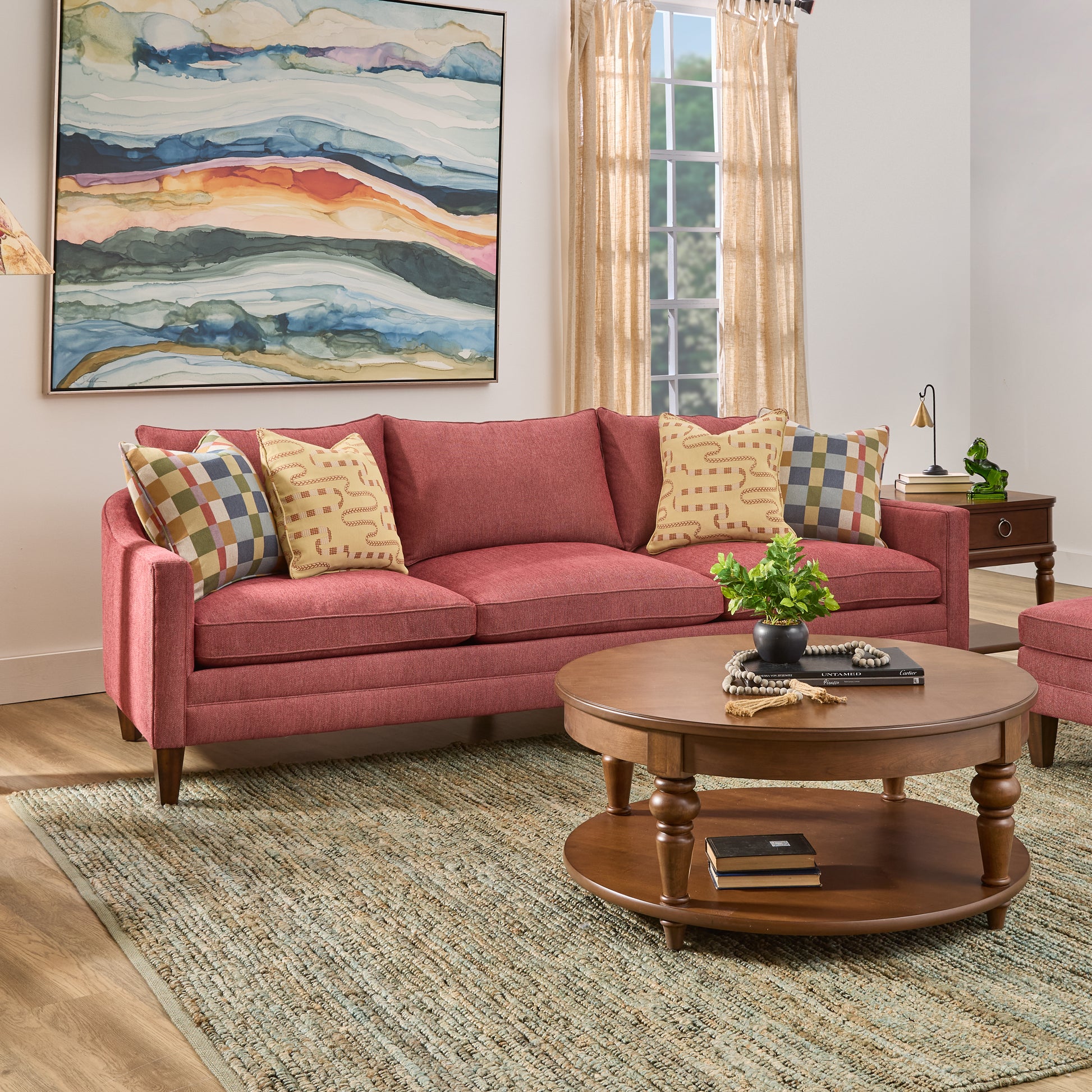 Flexsteel Eleanora Large Three-Cushion Sofa
