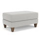 Westside Cocktail Ottoman - Glacier