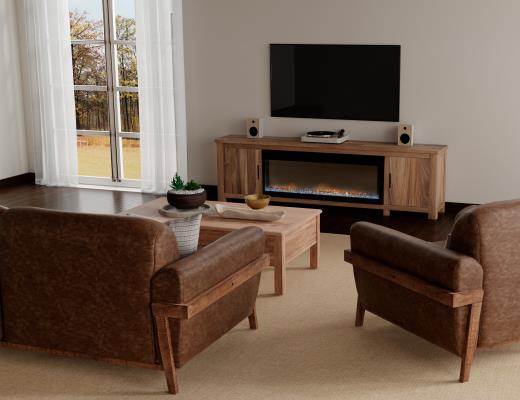 Parota Fireplace w/Insert