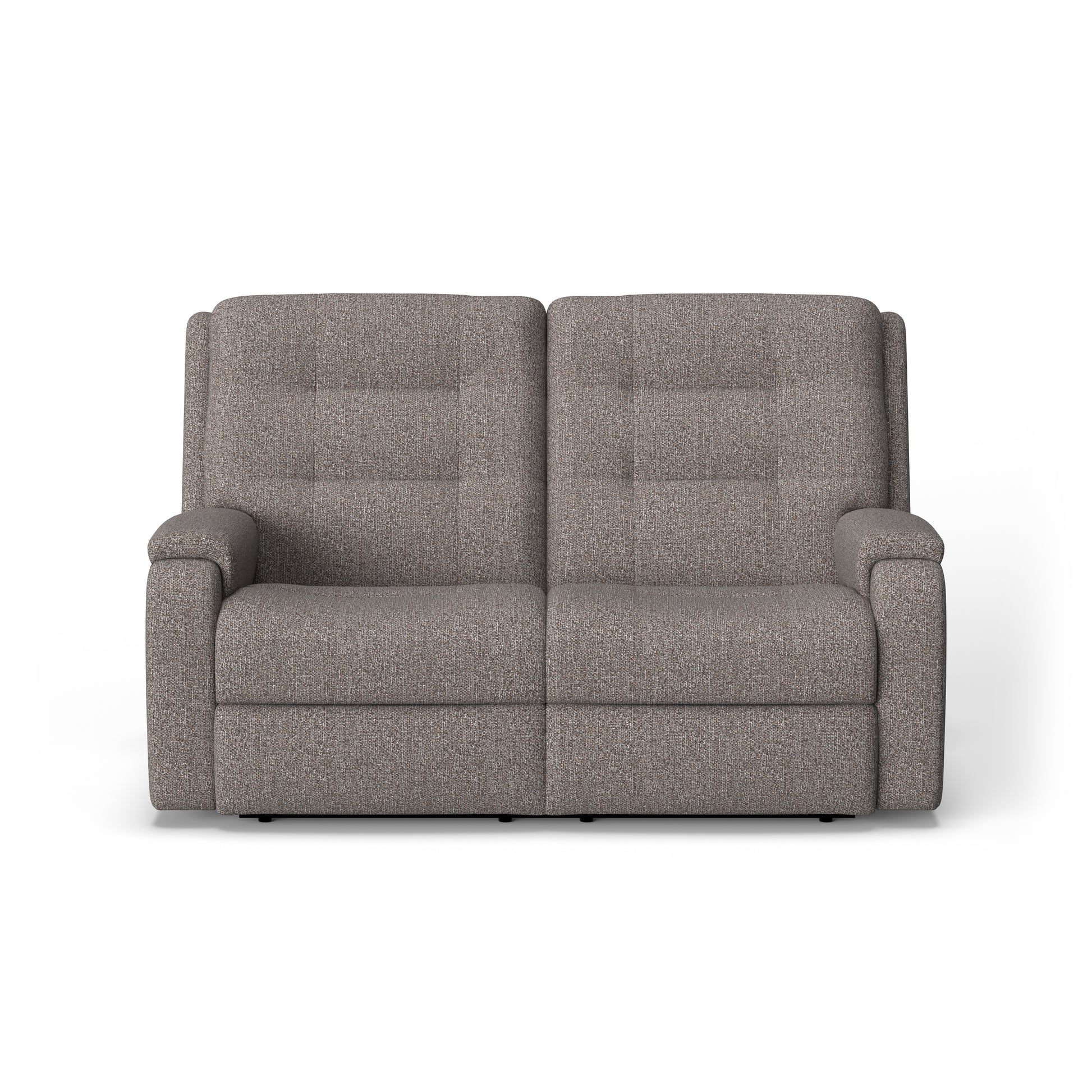 Flexsteel Arlo Power Reclining Loveseat with Power Headrests & Lumbar