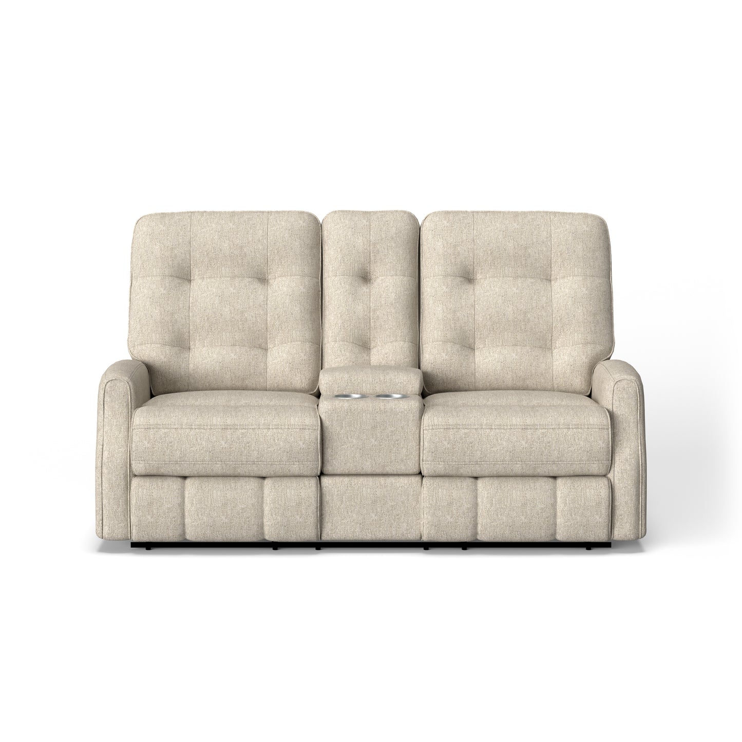 Flexsteel Devon Power Reclining Loveseat with Console