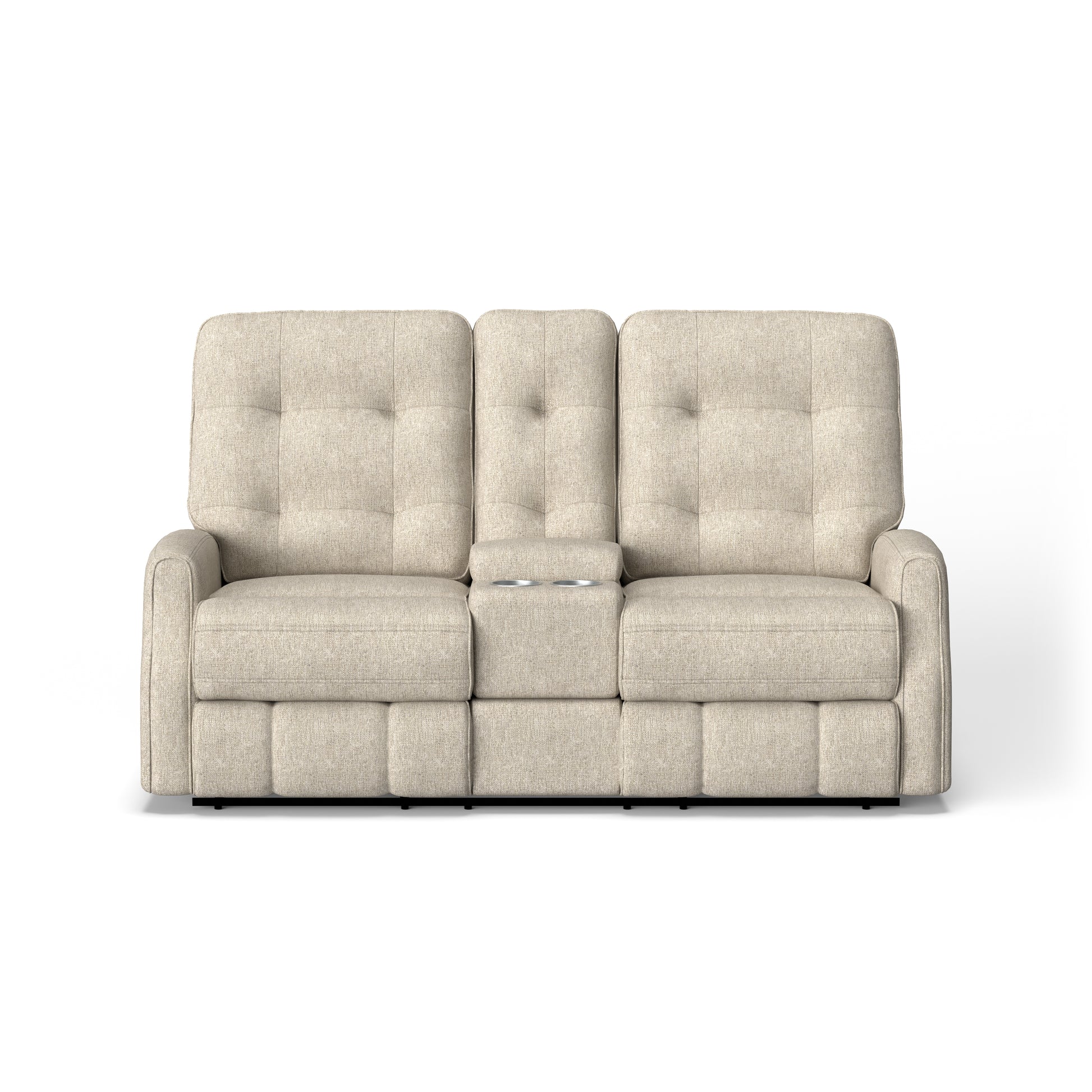 Flexsteel Devon Power Reclining Loveseat with Console