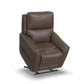 Flexsteel Carter Power Lift Recliner with Power Headrest, Lumbar, Heat & Massage