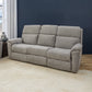Flexsteel Porter Power Reclining Sofa with Console, Power Headrests & Lumbar