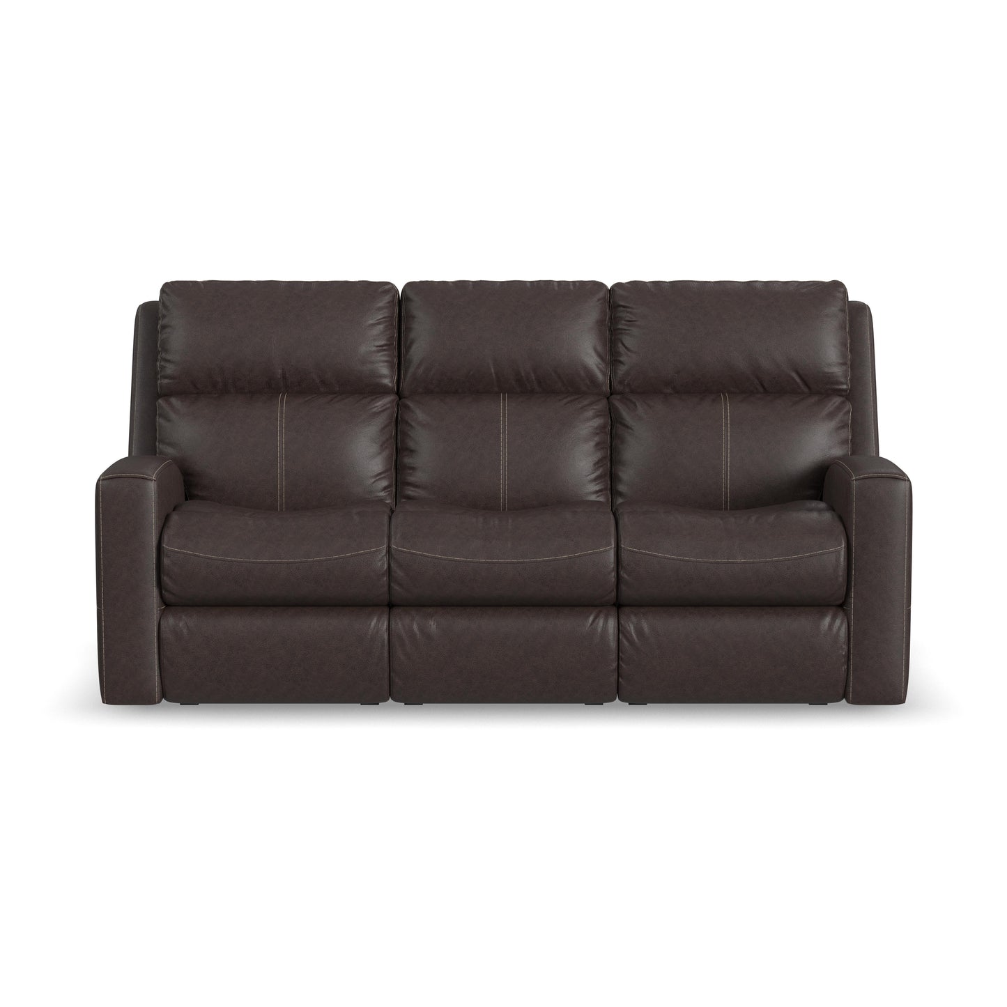 Flexsteel Score Power Reclining Sofa with Power Headrests & Lumbar