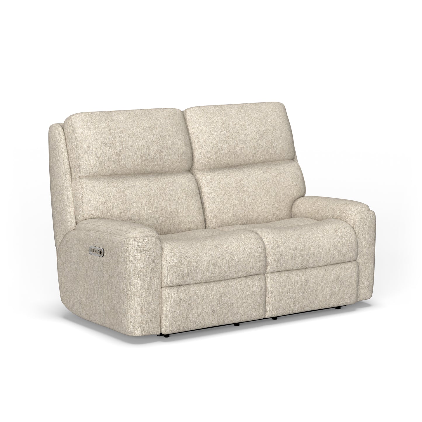 Flexsteel Rio Power Reclining Loveseat with Power Headrests