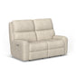 Rio Power Reclining Loveseat with Power Headrests - Latte