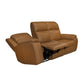 Flexsteel Ziggy Power Reclining Sofa with Power Headrest, Lumbar, Heat & Massage