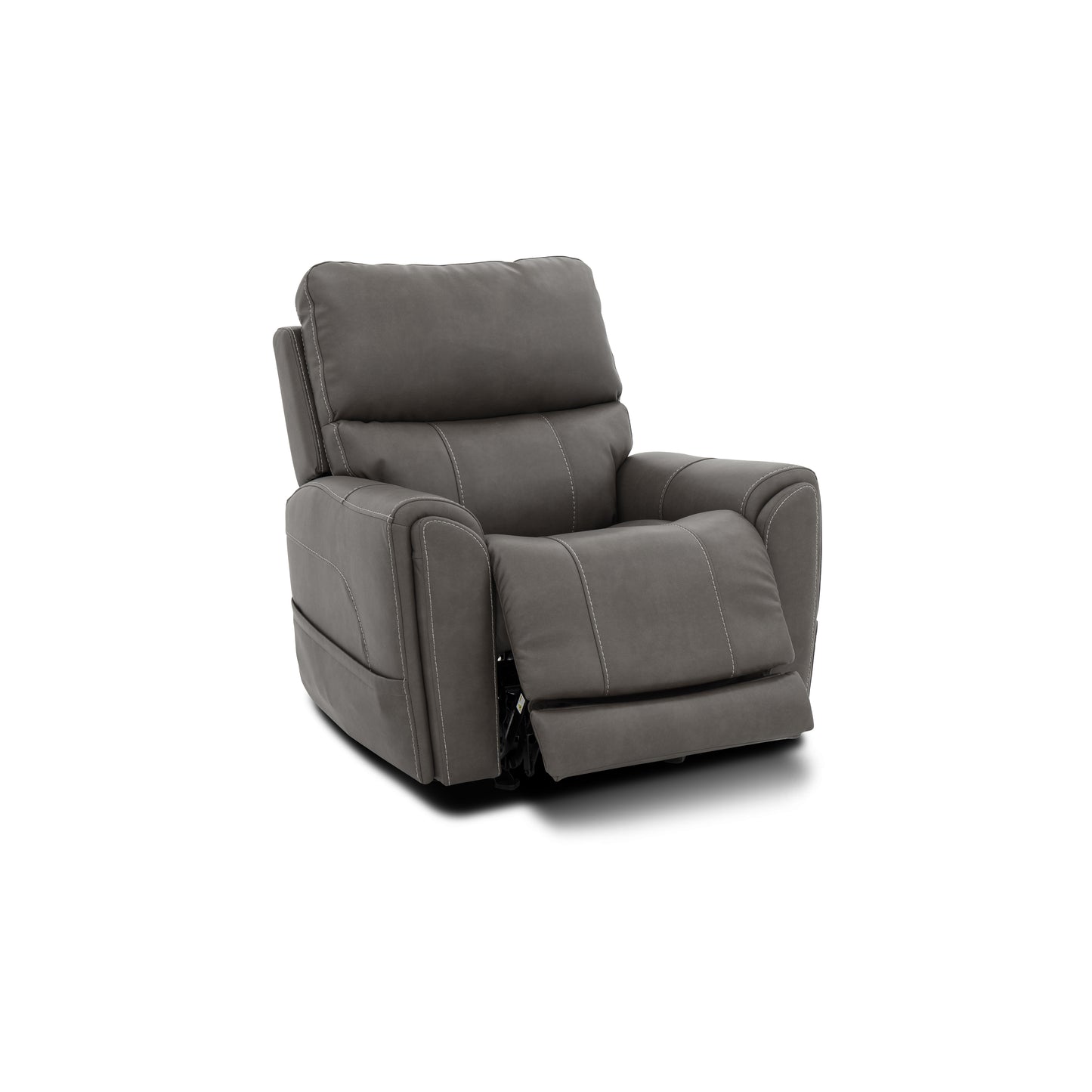Flexsteel Carter Power Rocking Recliner with Power Headrest, Lumbar, Heat & Massage