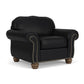 Bexley Leather Chair - Black
