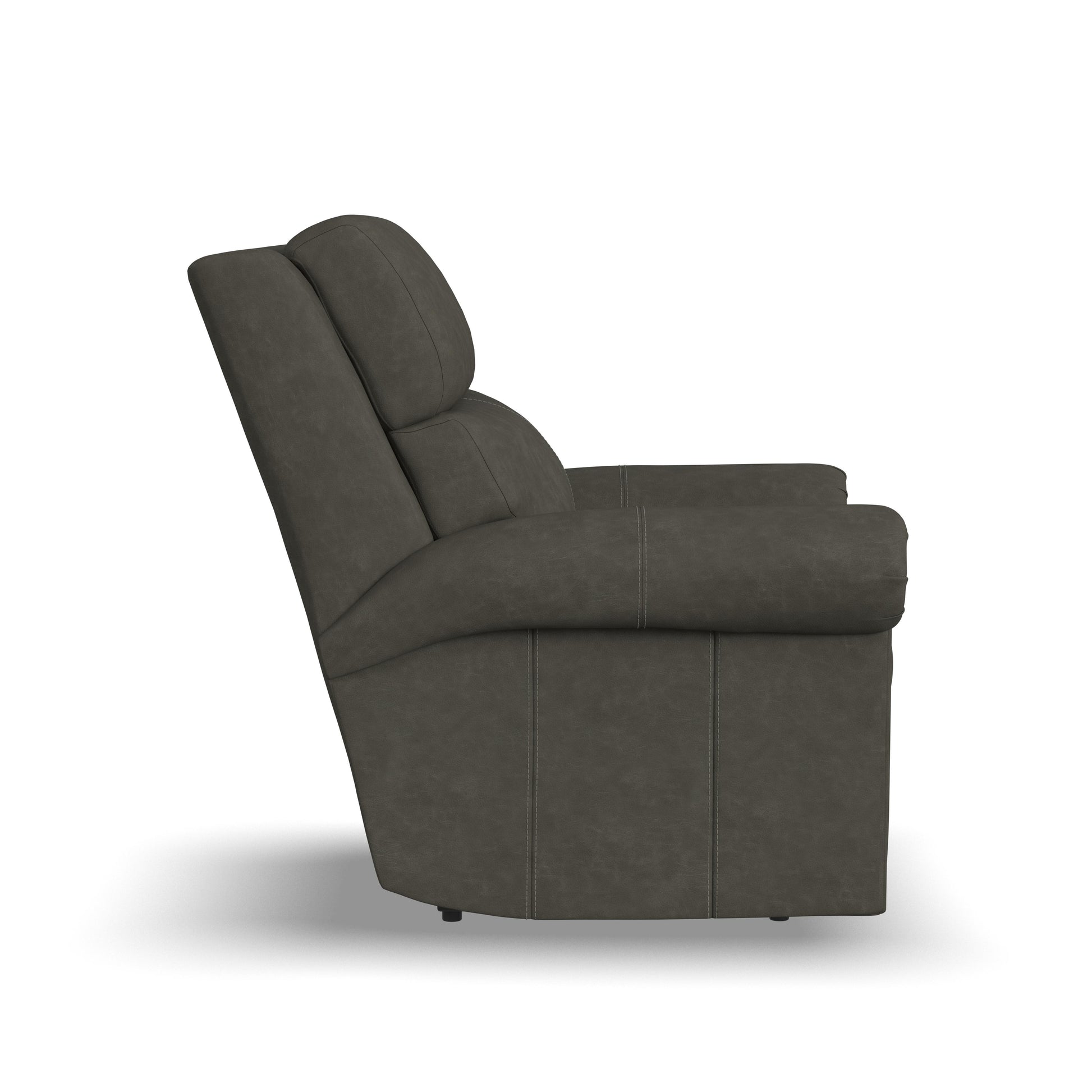 Flexsteel Bernard Power Recliner with Power Headrest & Lumbar
