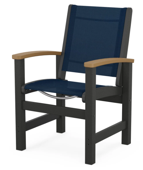 Coastal Dining Chair Two Tone