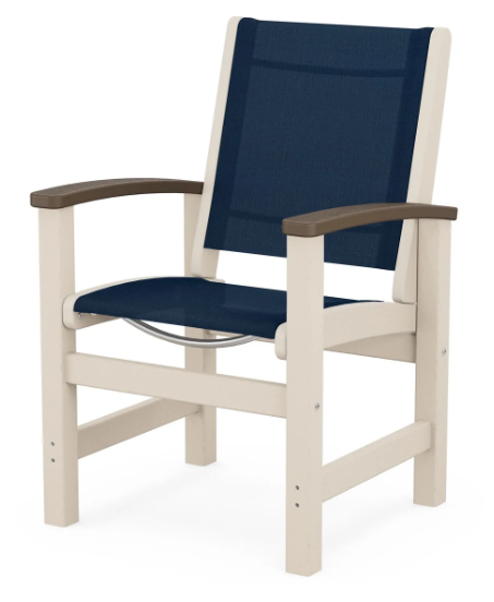 Coastal Dining Chair Two Tone