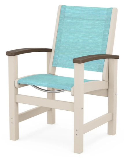 Coastal Dining Chair Two Tone