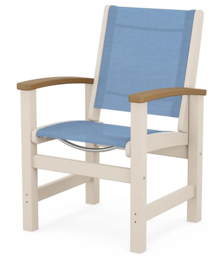 Coastal Dining Chair Two Tone
